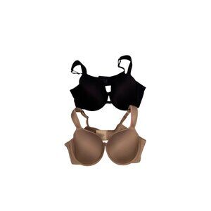 Third Love black  and beige bra set of 2 size 44C